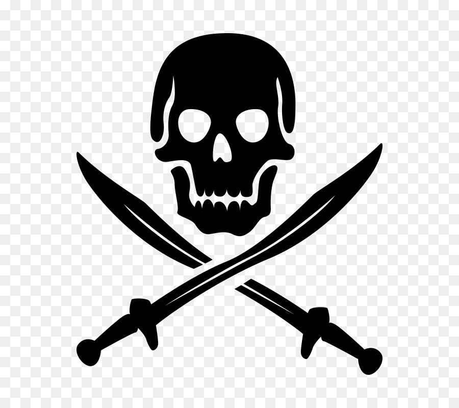 Đồ họa vector Jolly Roger Skull và crossbones Piracy - jolly roger png shanks