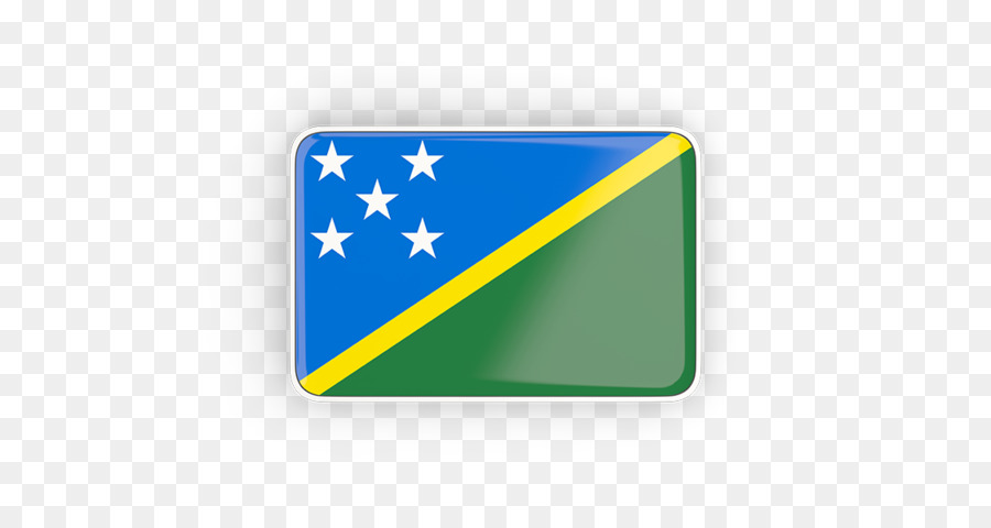 Flagge der Salomonen-Design-Plakat-Illustration - Insel Frame Png Flagge