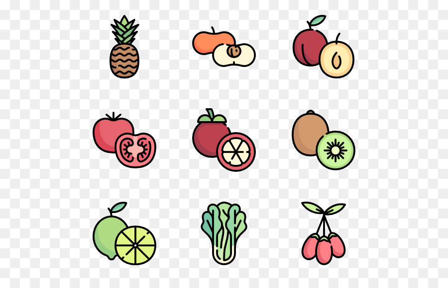 Fruit Cartoon png download - 600*564 - Free Transparent Fruit png Download.  - CleanPNG / KissPNG