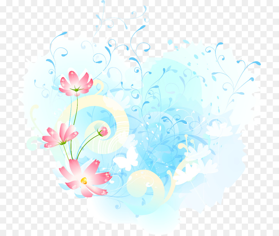Đồ họa hoa Vector Hình ảnh màu đóng gói PostScript - nền tự nhiên png hàn quốc