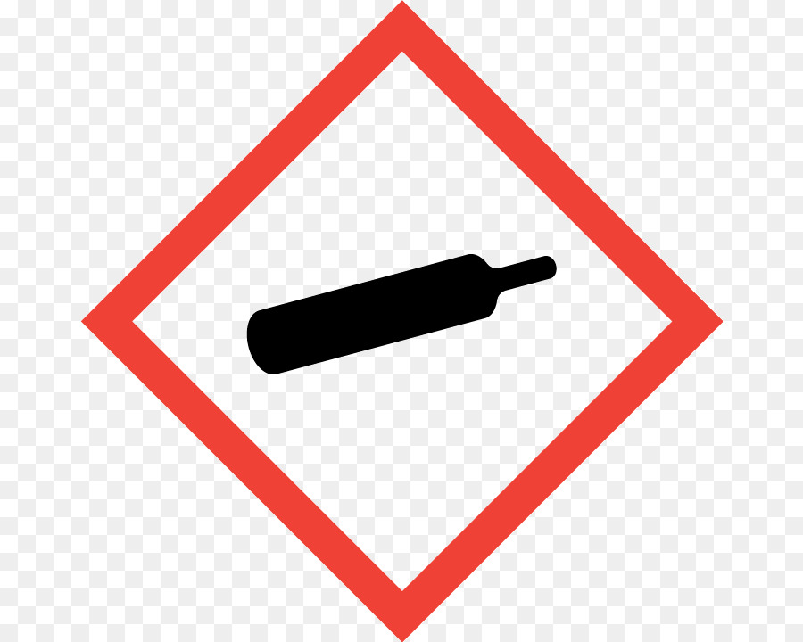 GHS-Gefahrenpiktogramme CLP Regulation Gas Label - Explosionen