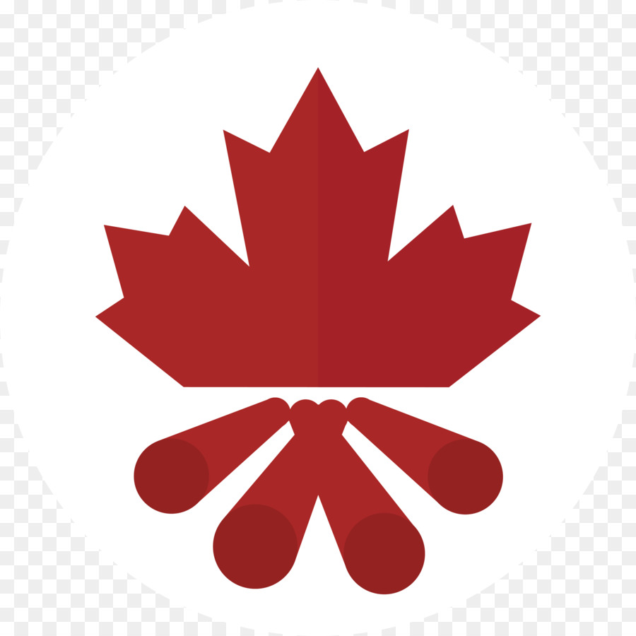 Flagge von Kanada Frans Koppers importiert Ahornblatt Stock Fotografie - Geschichtenerzählen