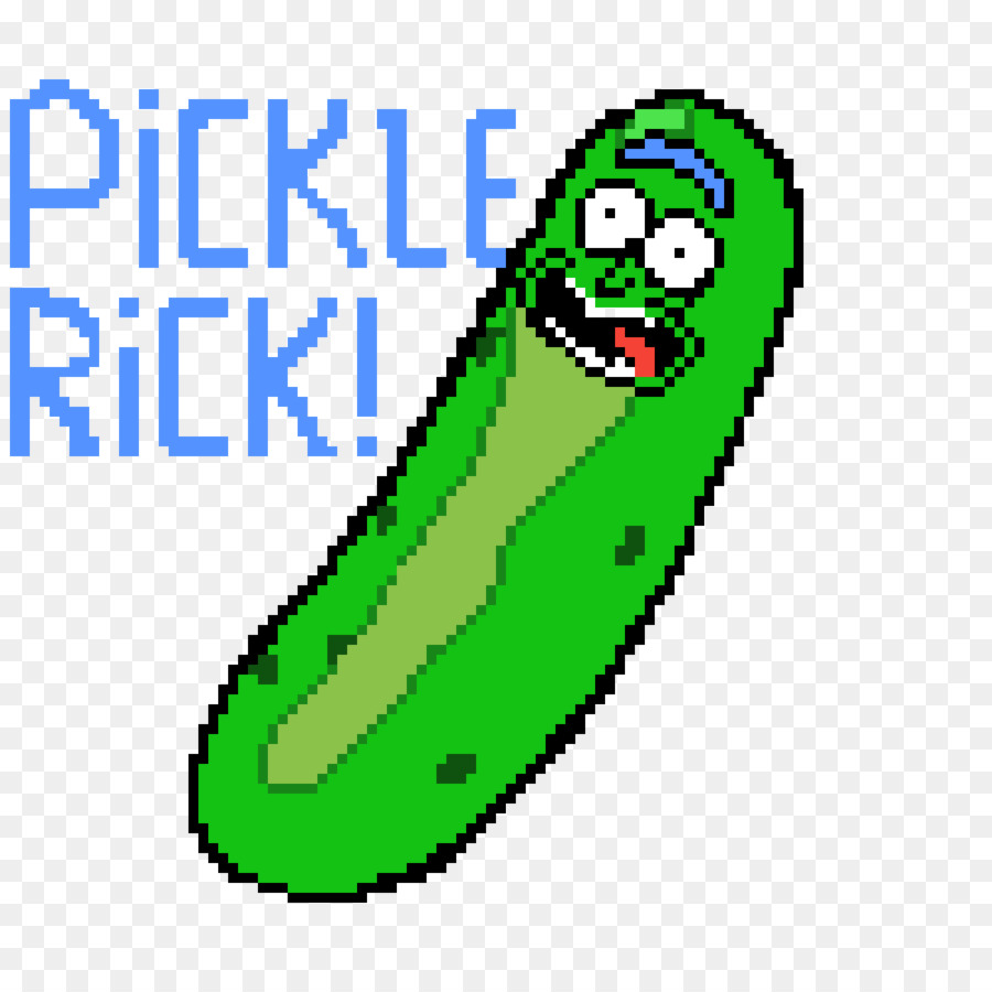 Clip art Leaf Pickle Rick Line prodotto - sottaceto sottaceto