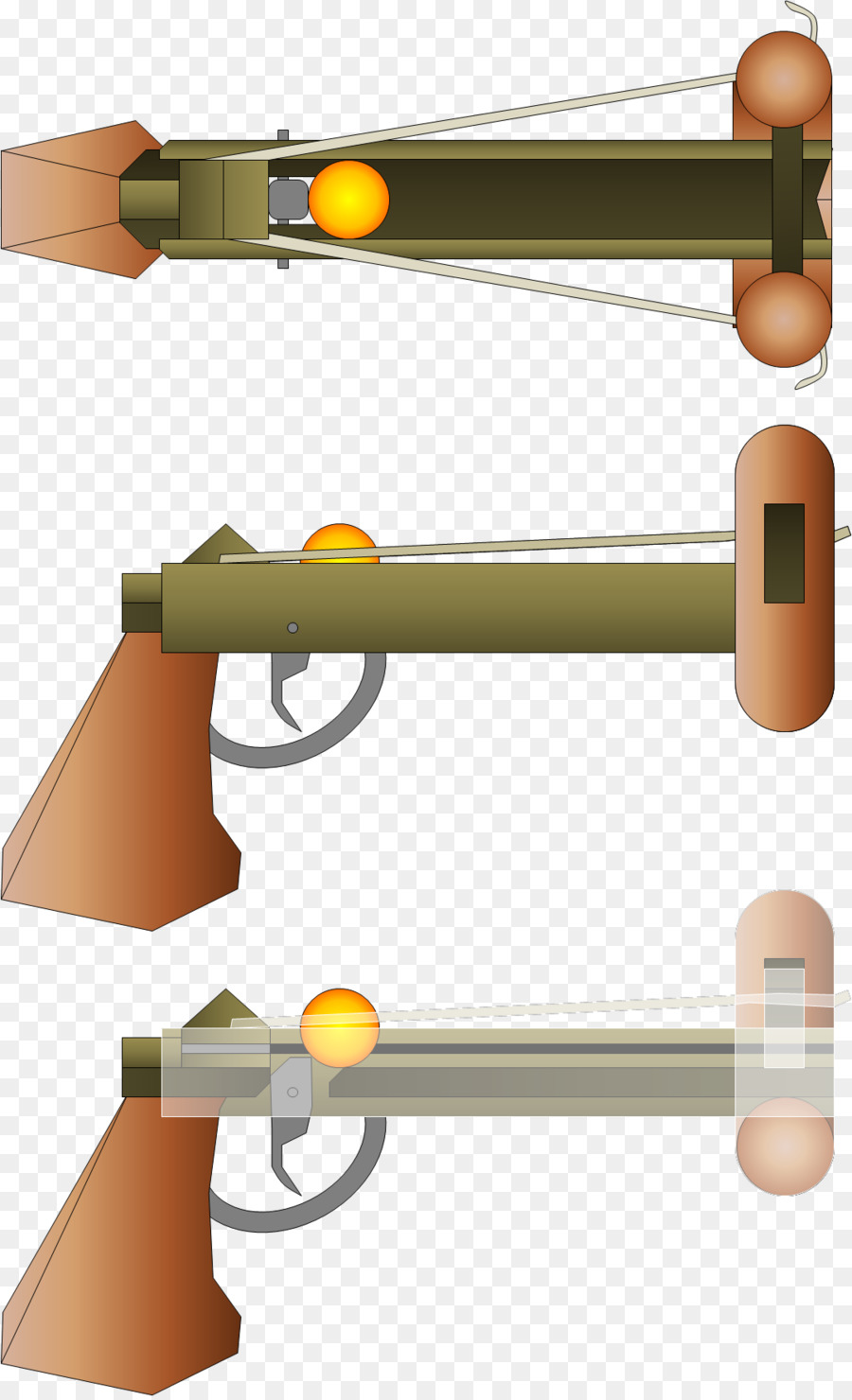Linea d'arma a distanza Linea design prodotto - bravi produttori di pistole brasiliani
