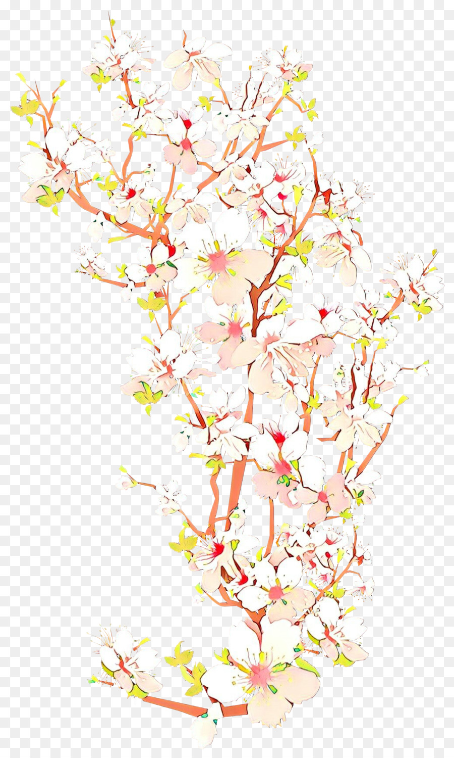 Blumenmuster Schnittblumen Kirschblüte ST.AU.150 MIN.V.UNC.NR AD Blühende Pflanze - 
