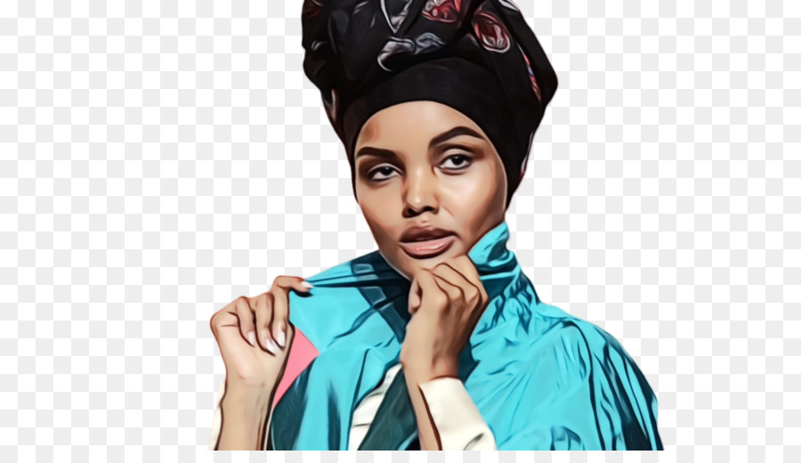 Halima Aden Hijab Burqini Model Badeanzug - 