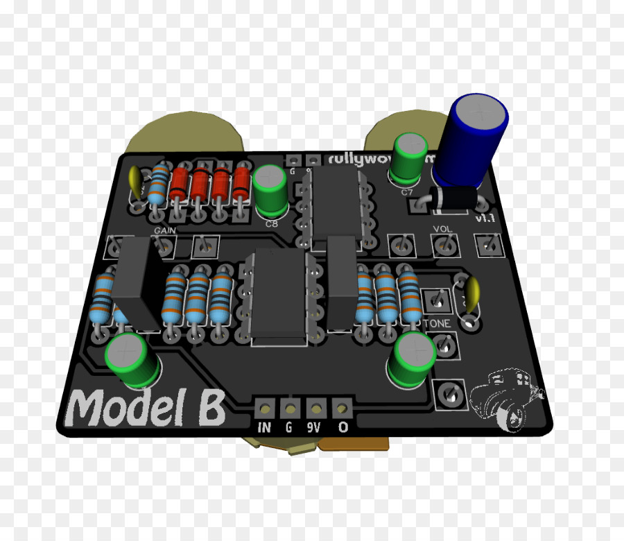 Elettronica per microcontrollori Elettronica per circuiti stampati Componenti elettronici - overdrive massimo