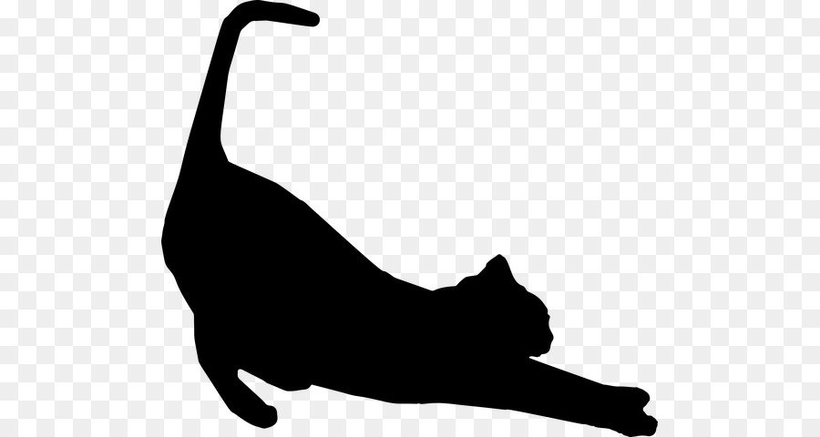 Cat Silhouette Đồ họa mạng di động Felidae Clip art - cattail bóng png clipart hình bóng