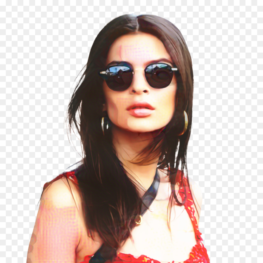 Sunglasses Dress Fashion Ruffle Swimsuit - 