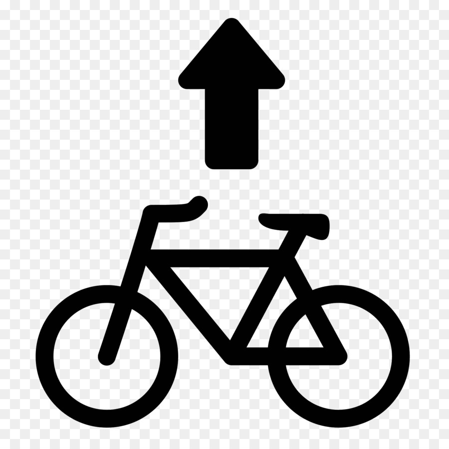 Verkehrszeichen Fahrrad unterzeichnet das Radfahren der Straße - Fahrrad Umwelt Png-Symbol