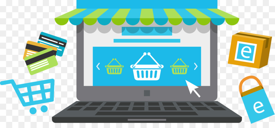 E-Commerce E-Business-ClipArt-Handel - kommerzielle