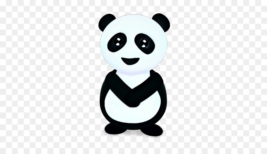 Panda gigante Immagine di disegno panda rosso - 