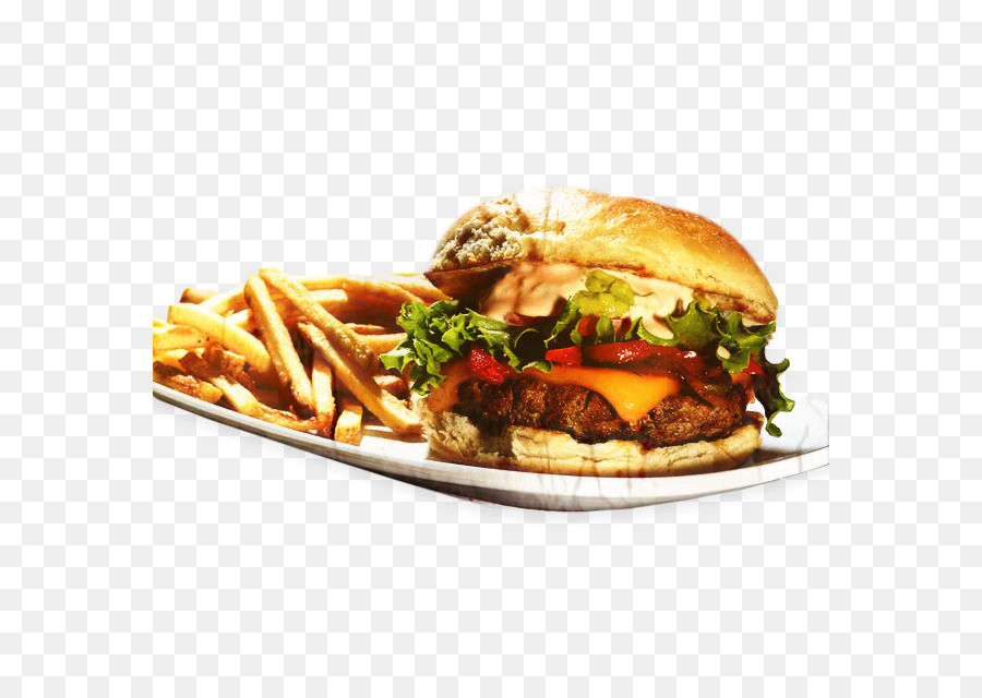 Khoai tây chiên, phô mai, Buffalo burger, Rau burger Hamburger - 