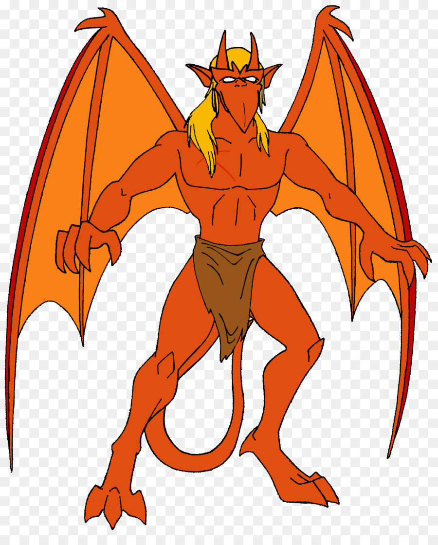 Hình minh họa Clip nghệ thuật Rồng quỷ - phim hoạt hình gargoyles png demona
