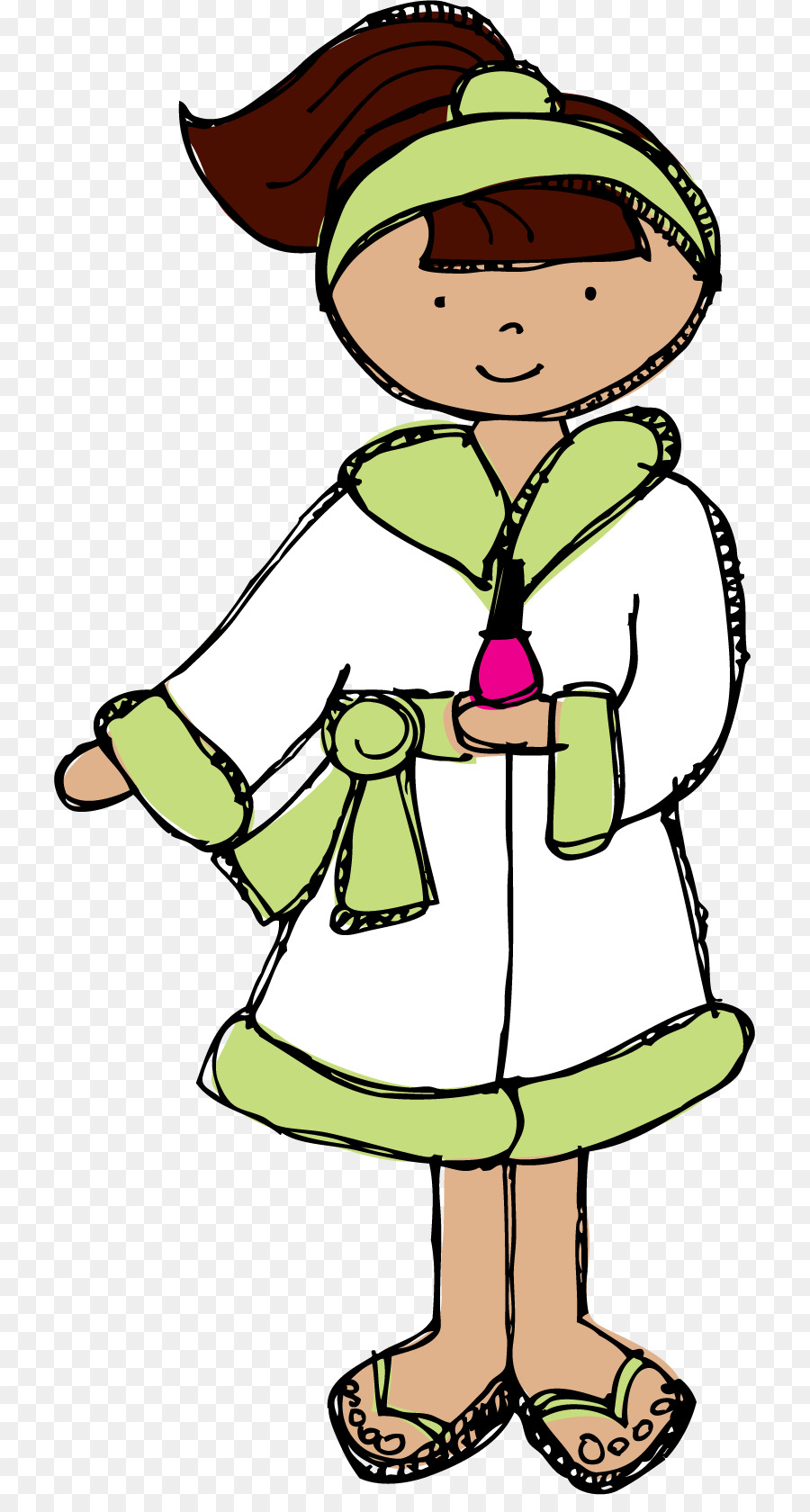 ClipArt Junge Kind Kleinkind Cartoon - Rückenschmerzen Cartoon Png Lady