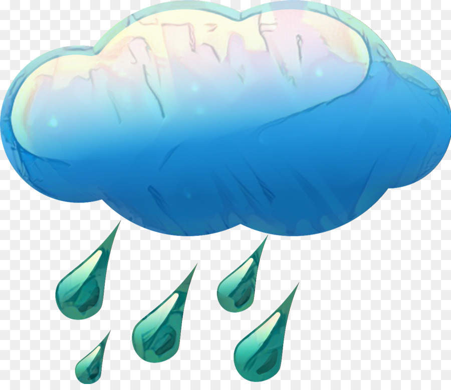 Immagine della nuvola di pioggia ClipArt grafica portatile di rete - 
