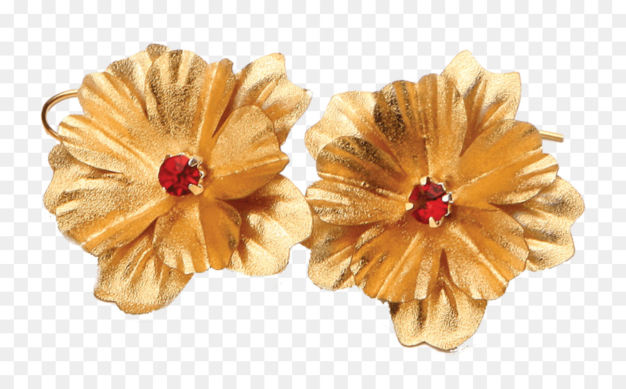 Schnittblumen Körper Schmuck Blütenblatt - Katze Ohren ring