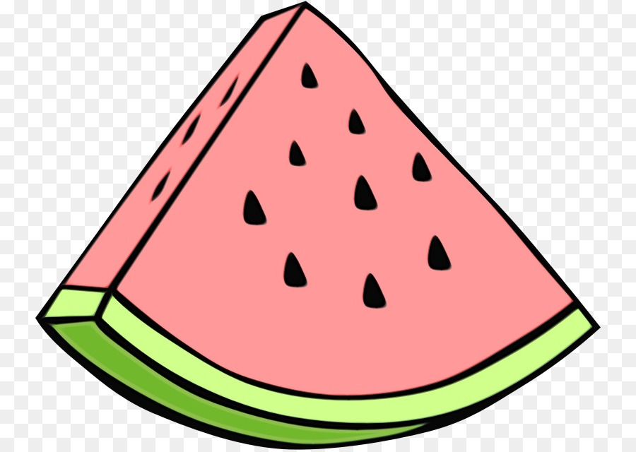 Malbuch-Wassermelonen-Obstsalat Bild - 