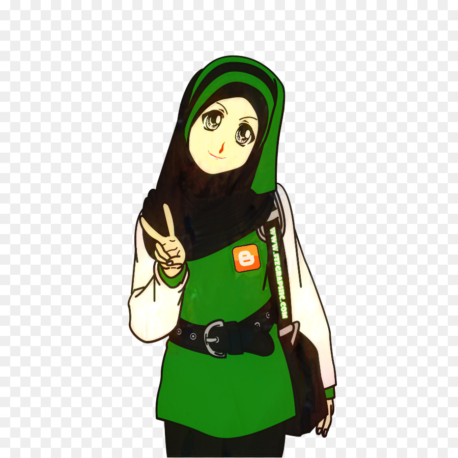 Musulmano Hijab Cartoon Corano Clip art - 