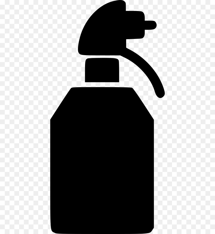 Spray Bottle Blackandwhite