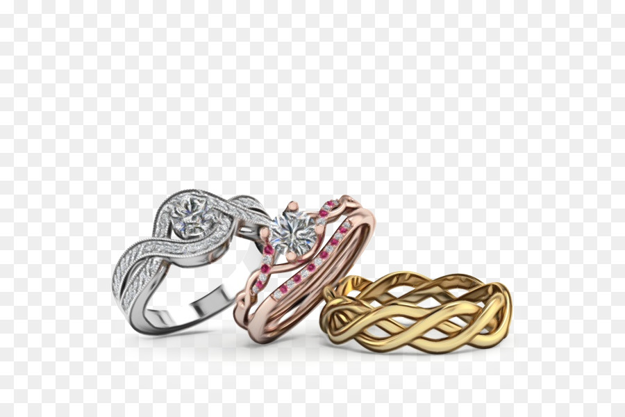 Wedding ring Corpo Gioielli Argento Platino - 