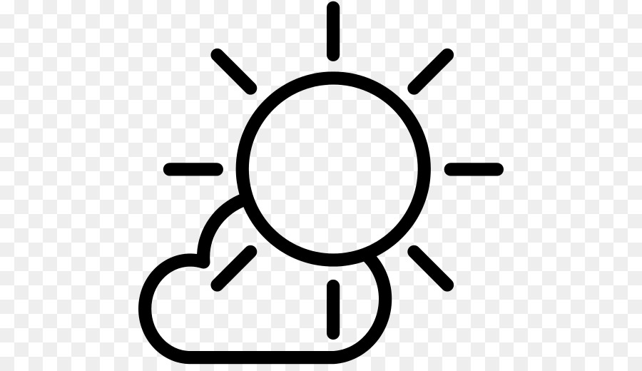 Wolken-Vektorgrafik-Wetter-Meteorologie-Illustration - Sonnenwärme Muster Png-Symbol