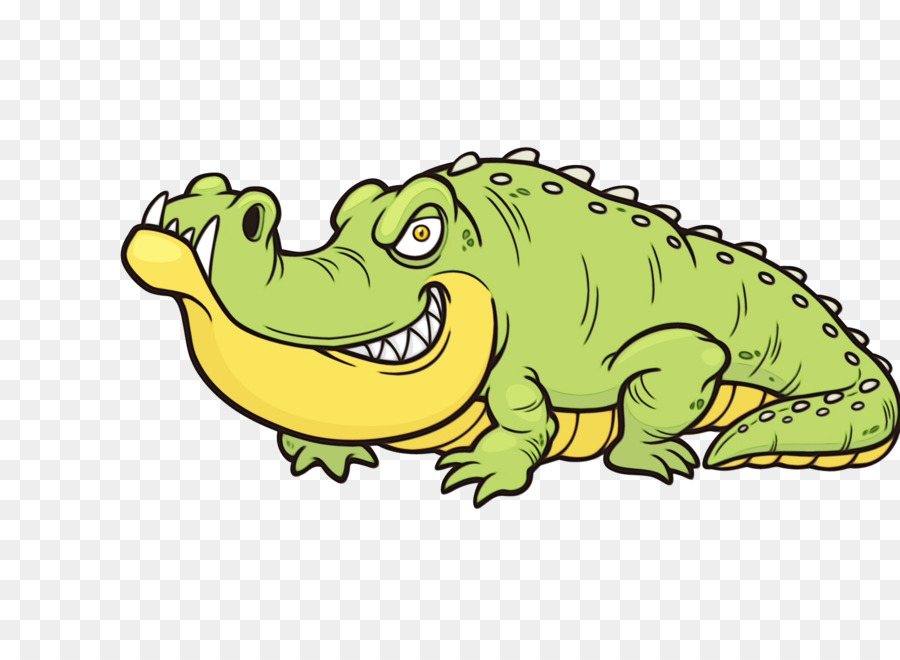 Alligatorkrokodil-Vektorgrafik, die Illustration zeichnet - 