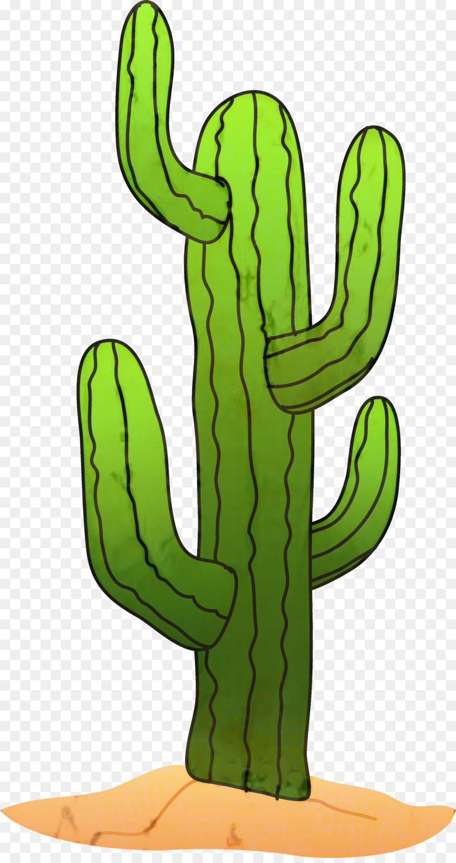 Immagine grafica della rete di Saguaro Portable Cactus Clip Art - 