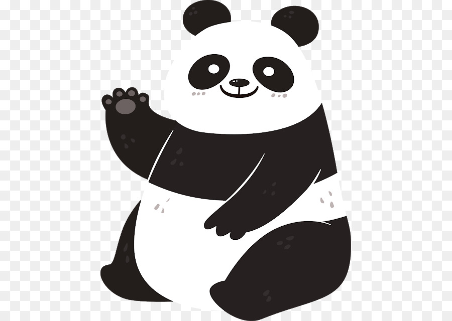 Großer Panda Vektorgrafiken Portable Network Graphics Bear ClipArt - Süße Panda Png-Datei