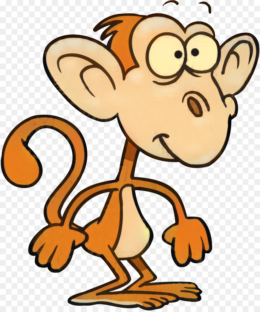 Clip Art Zeichentrickfilm Monkey Image - 