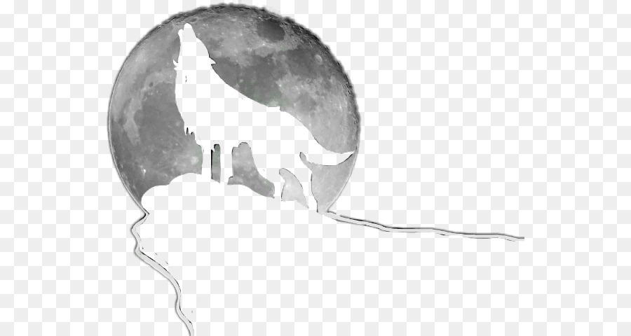 Portable Network Graphics Vollmond Wolf Bild - Mond Cartoon Png Vollmond