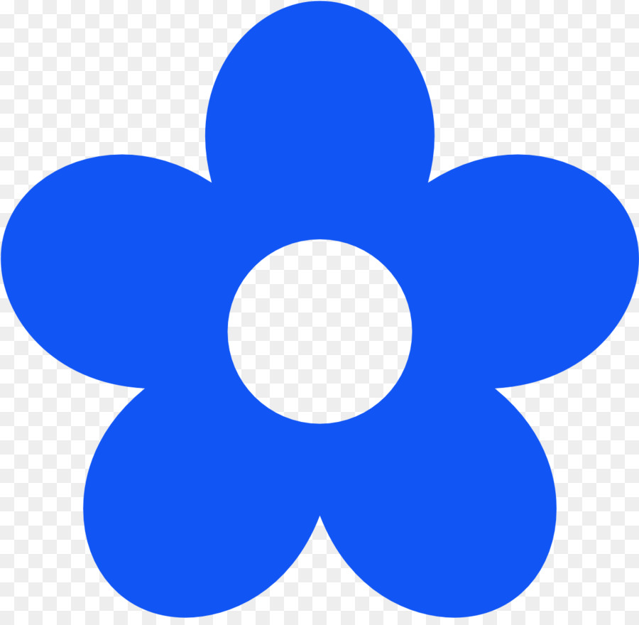 ClipArt tragbare Netzwerkgrafiken Transparenz Blume blau - lustige Papa Blume Png Tag Svg