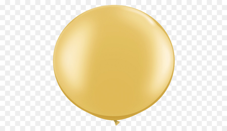 Artikel Design Gelber Ballon - goldene luftballons png dourado