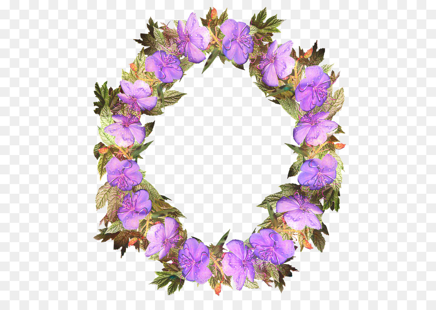 Wreath Lei Floral design Viola - 