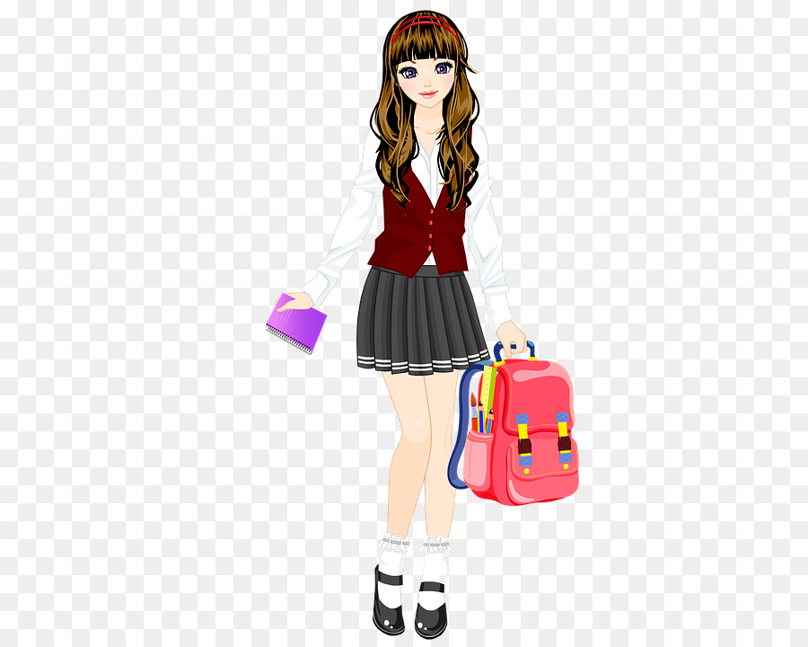 Fotografia di grafica portatile Immagine ClipArt - uniforme del png della ragazza della scuola