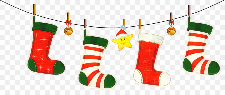 Christmas Stockings Christmas Day Immagine grafica di rete portatile di Babbo Natale - 