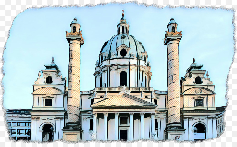 Karlskirche Cattedrale di Santo Stefano Parola chiave Facciata Luogo di culto - 
