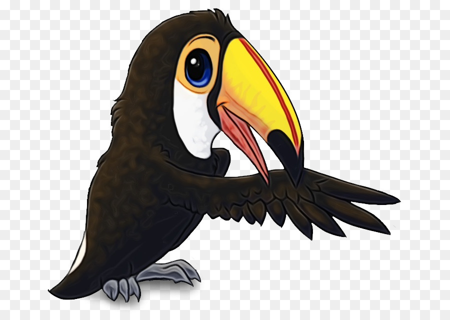 Tukan tragbare Netzwerkgrafiken Vogel ClipArt Cartoon - 