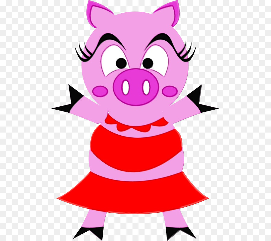 Schweinefleisch Schwein Cartoon Vektorgrafiken ClipArt - 