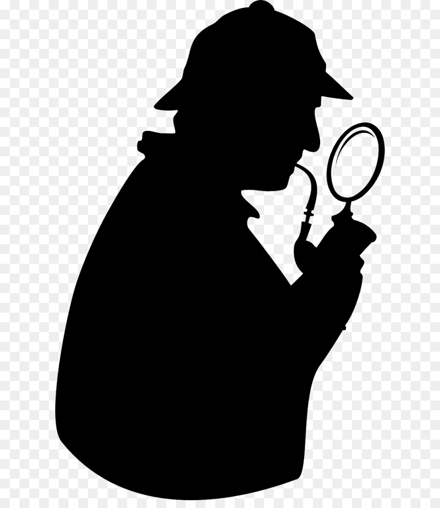 Sherlock Holmes John H. Watson Immagine detective della lente d'ingrandimento - investigatore privato investigativo del png del fumetto