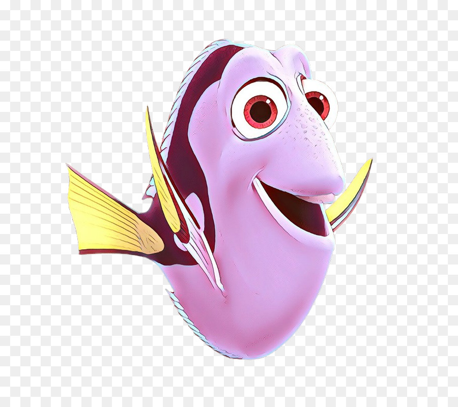 Fisch-Rosa M Charakter-Cartoon-Fiktion - 