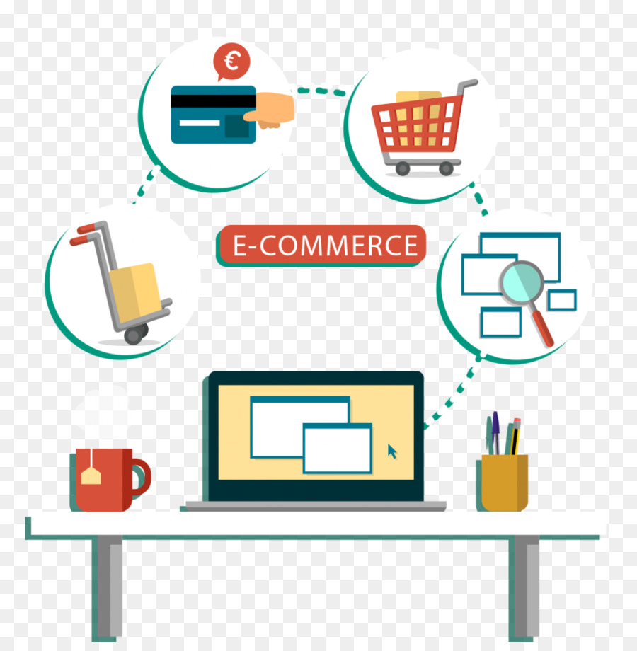 E commerce Shopping online Marketing Portable Network Graphics Business - e commerce png vettoriale