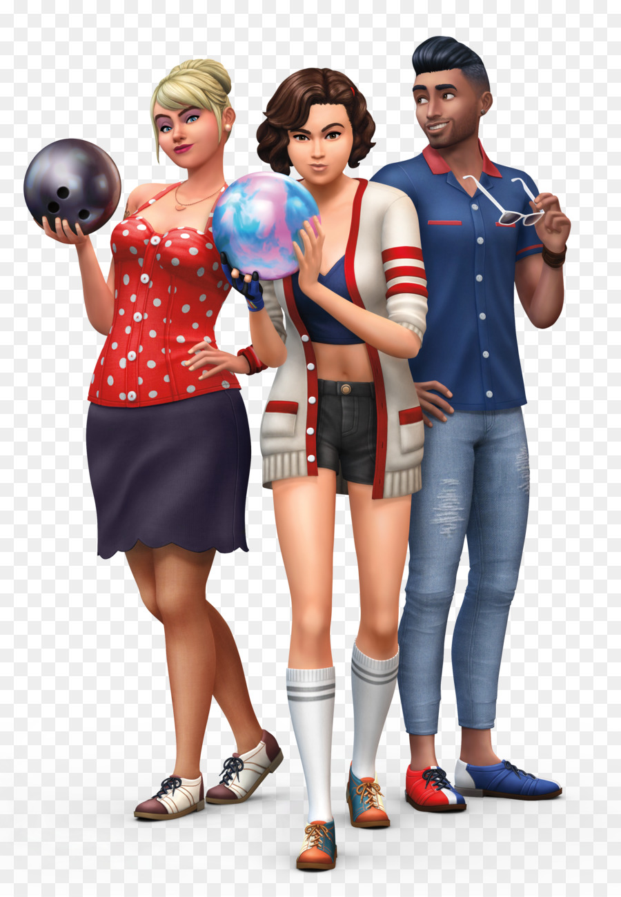 The Sims 4 Bowling Night Stuff - Tải xuống trò chơi điện tử Nghệ thuật điện tử Gói Sims 2 Stuff - sim png cha mẹ 4