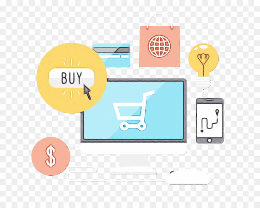 E-Commerce-Industrie-System-Marketing-Informationstechnologie - 