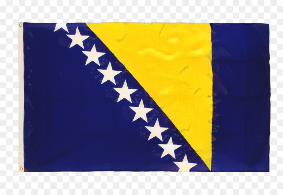 Bandiera della Bosnia ed Erzegovina Bandiera nazionale stock photography - 