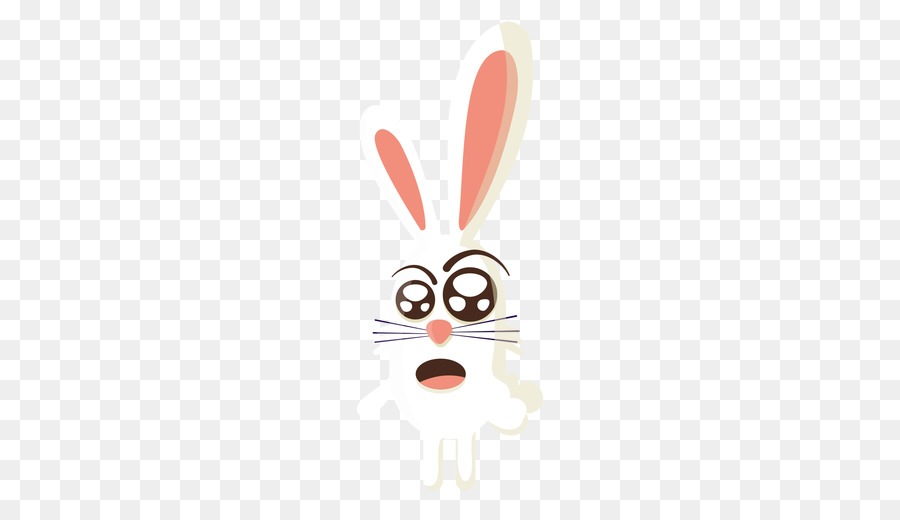 Disegno europeo dell'illustrazione del coniglietto di pasqua del coniglio - illustrazione sveglia del fumetto del png del coniglietto di pasqua