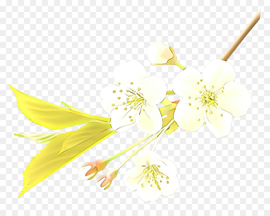 Cắt hoa Cây thân cây Hình nền máy tính Hoa thiết kế màu vàng - 
