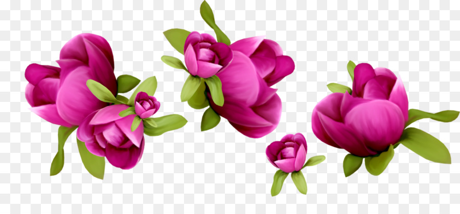 pink spring flower clip art