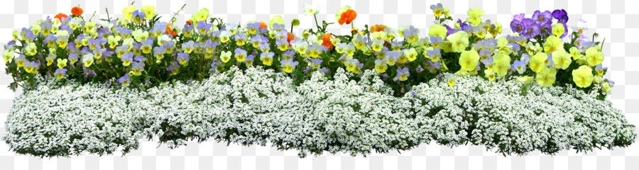 Immagine di grafica di rete portatile Flower Garden - giardiniere png sfondo trasparente