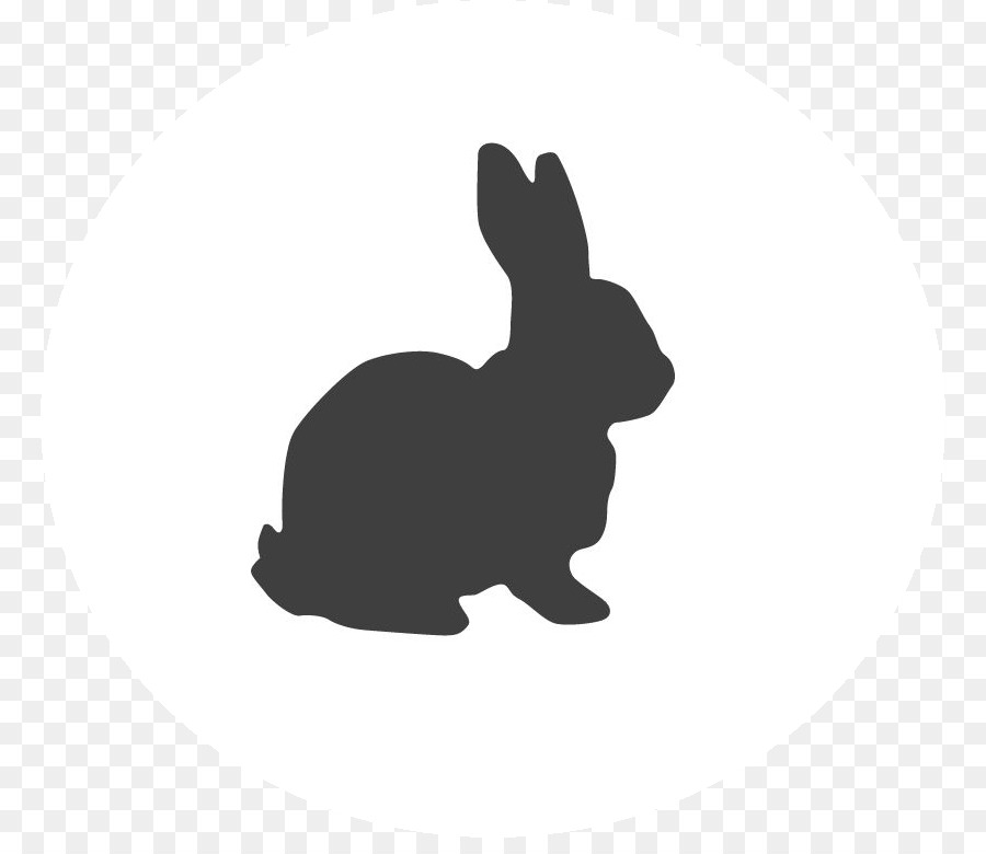 Clip art Coniglio Silhouette Grafica vettoriale Portable Network Graphics - grafica vettoriale di bunny face silhouette png